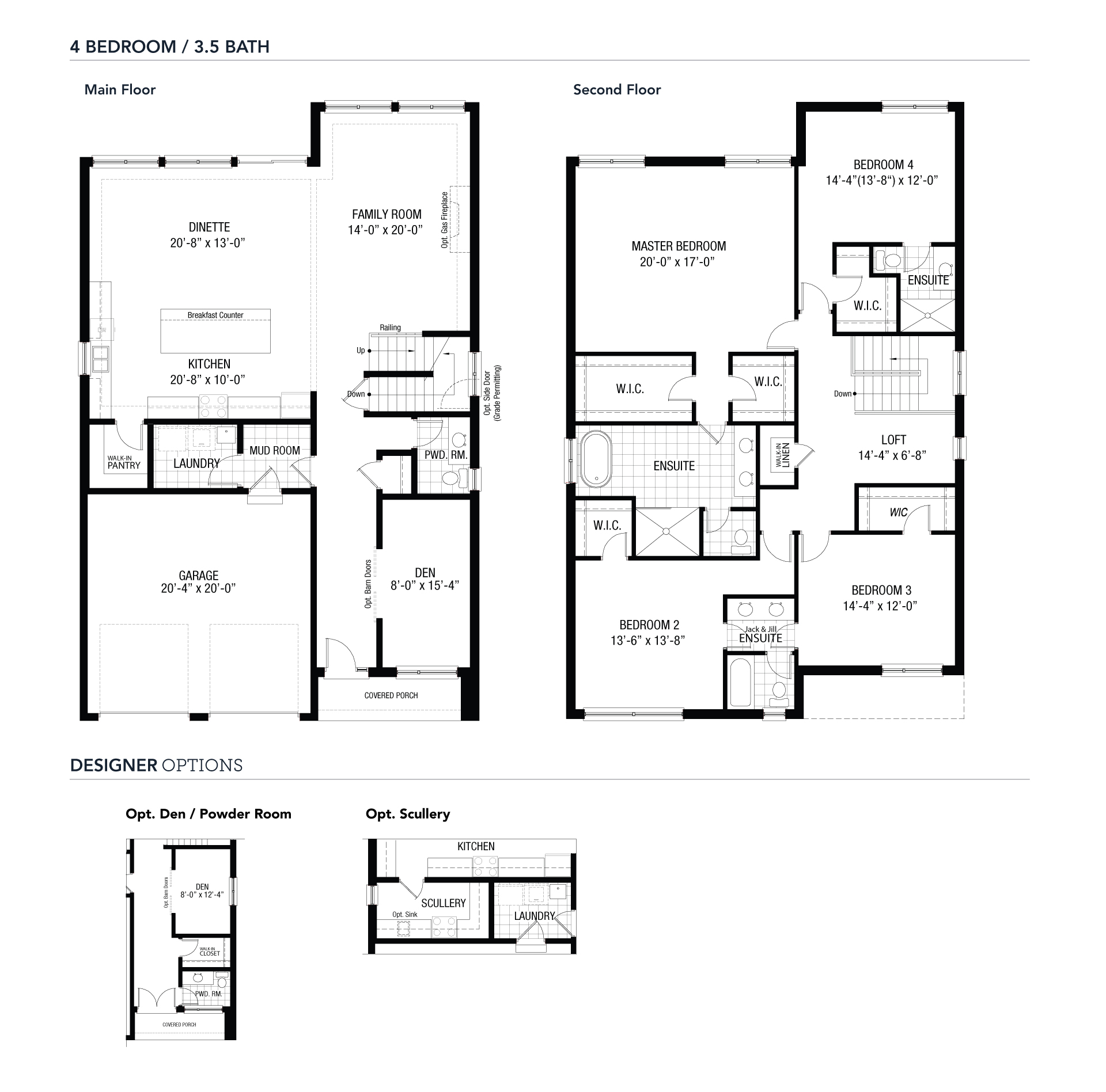 The Custom floorplan